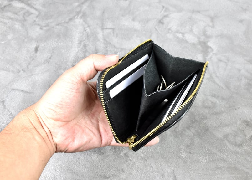 ELEANOR3 エレノア3 L-zip ウォレット ITALIAN-SCRATCH | BL