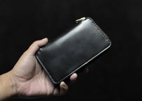 DRAKE ドレイク トラッカーロングウォレット ITALIAN-SCRATCH | BLAC