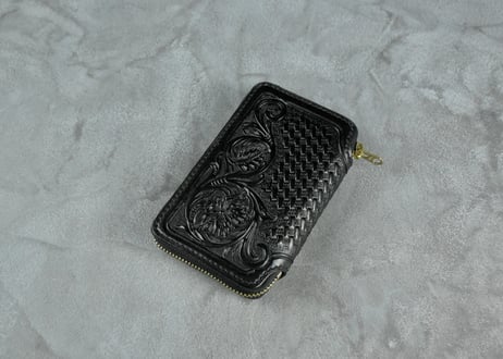 ADAMS middle wallet  CARVING *受注生産