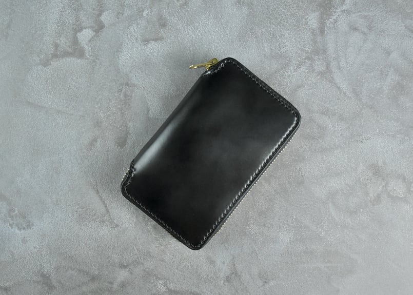 ADAMS middle wallet HORWEEN SHELL CORDOVAN *受注
