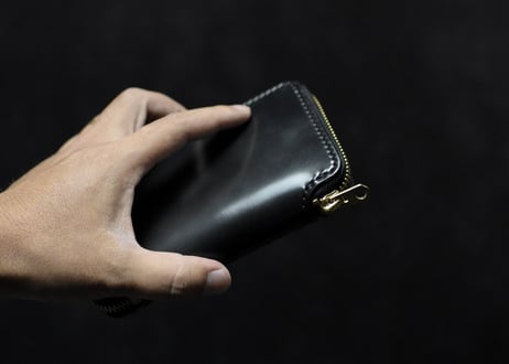 ADAMS middle wallet  HORWEEN SHELL CORDOVAN *受注生産