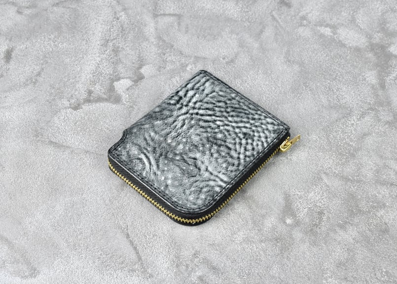 ELEANOR3 エレノア3 L-zip ウォレット ITALIAN-WAX | BLACK