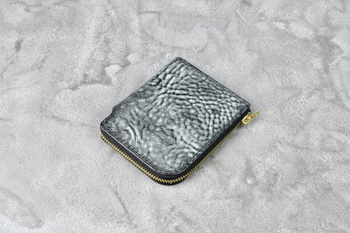 ELEANOR3 エレノア3 L-zip ウォレット ITALIAN-WAX | BLACK