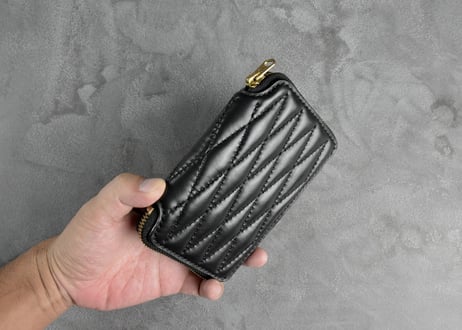 ADAMS middle wallet  L-Quilt type1 *受注生産