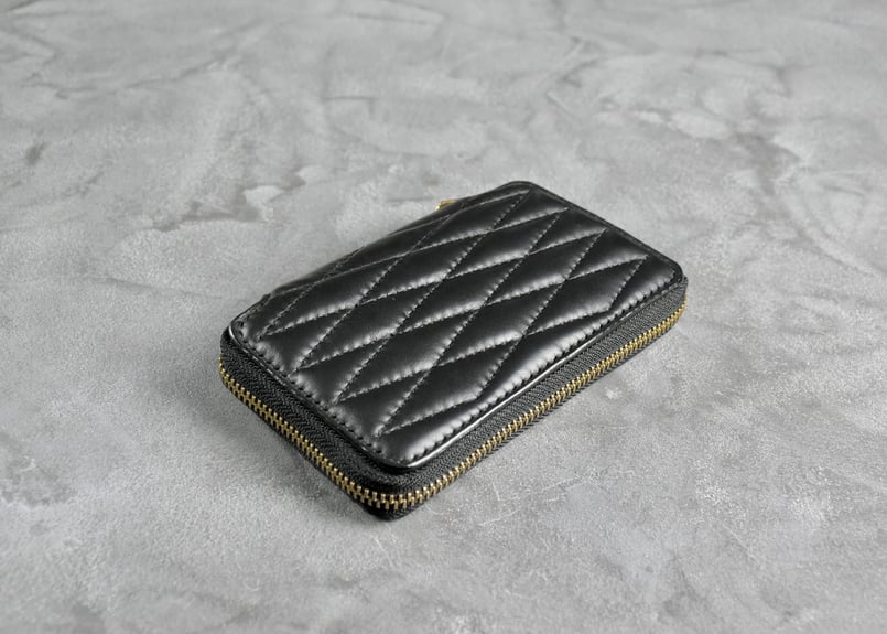 ADAMS middle wallet DIAMOND STITCH *受注生産 | BLA