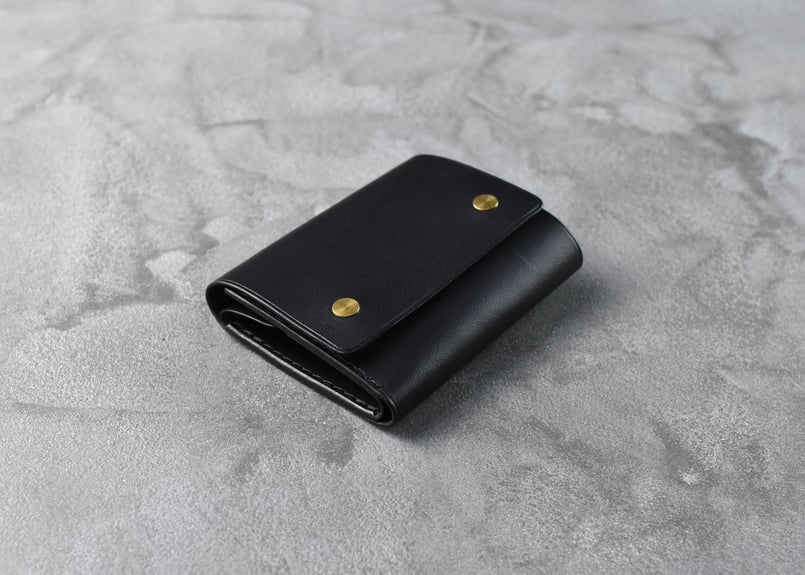 PETERSON ピーターソン ミニマムウォレット ITALIAN-SMOOTH | BLAC