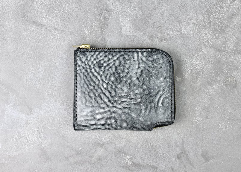 ELEANOR3 エレノア3 L-zip ウォレット ITALIAN-WAX | BLACK