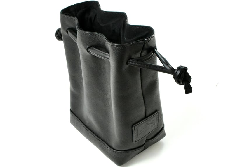 BENNETT ベネット 巾着トート ITALIAN-SHRINK | BLACK LEATH