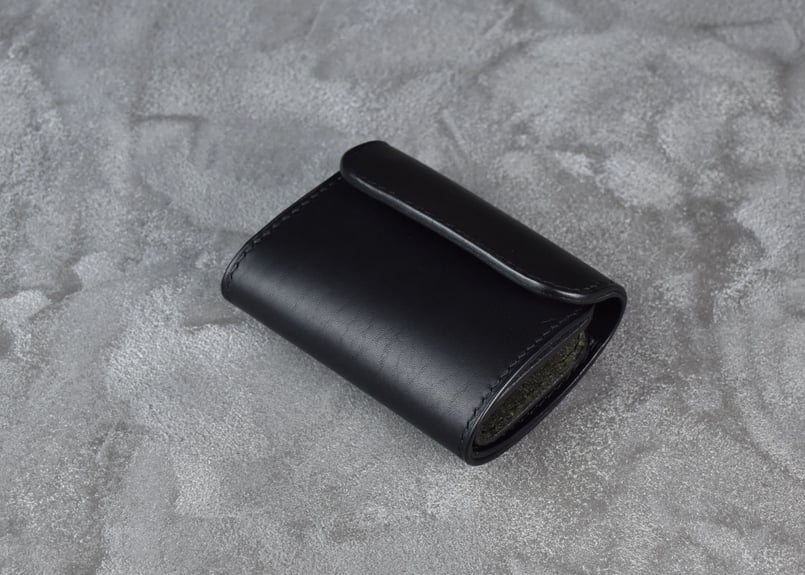 BLACK LEATHER WORKS BELFORT コンパクトウォレット BELFORT ベルフォート コンパクトウォレット ITALIAN-SMOOTH | BLAC