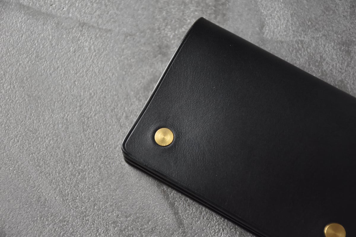 WAYNE2 ウェイン2 カードケース ITALIAN-SMOOTH | BLACK LEA