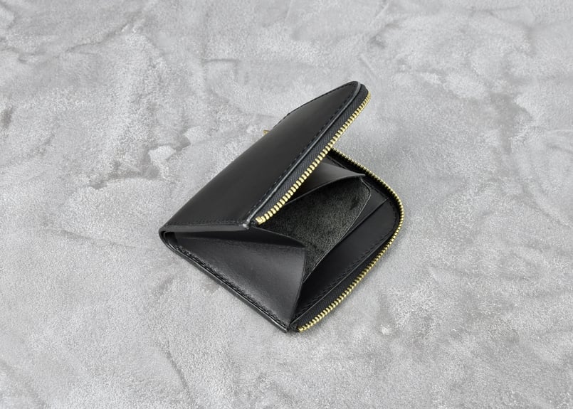 BLACK LEATHER WORKS ELEANOR3エレノア3 L-zip ELEANOR3 エレノア3 L-zip ウォレット ITALIAN-SMOOTH | BLA