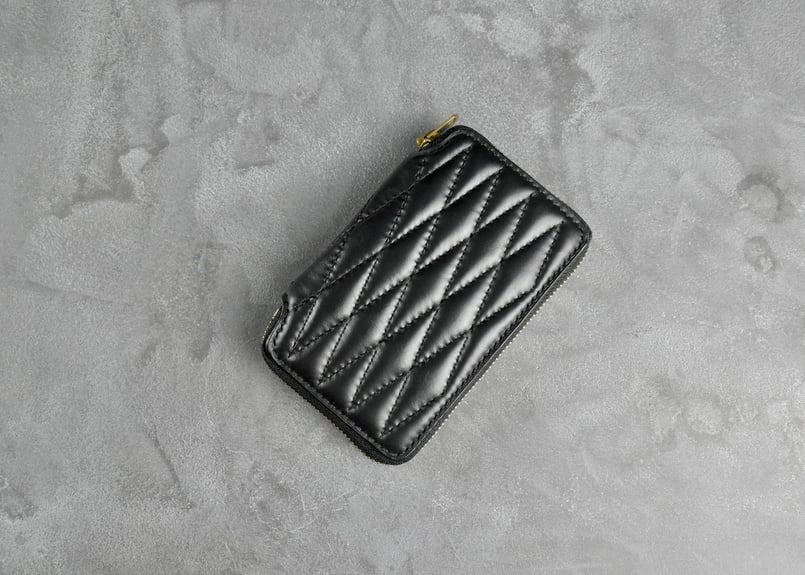 小物 BLACK LEATHERS middle wallet DIAMOND 小物 BLACK LEATHERS middle wallet DIAMOND 小物 BLACK LEATHERS