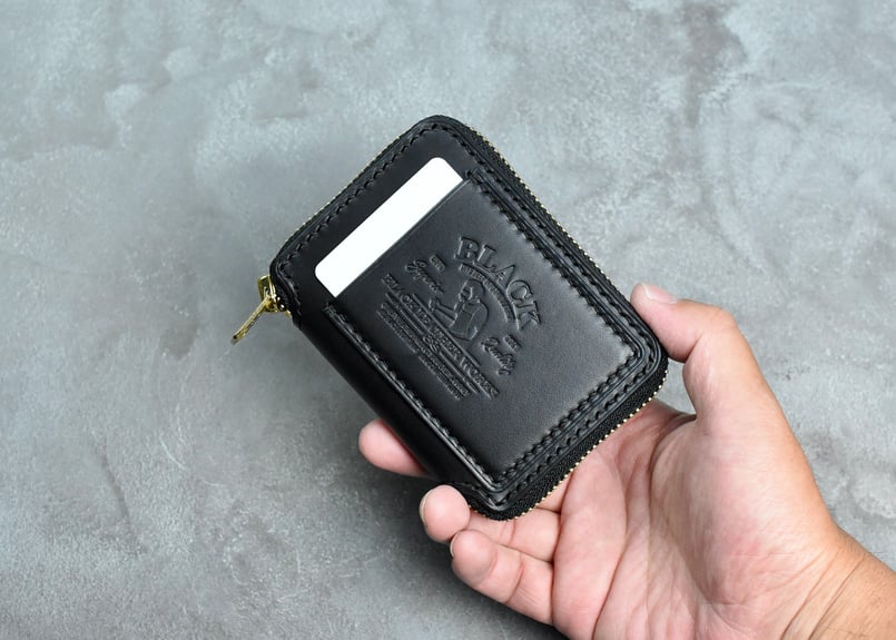 HARRISON ハリソン ラウンドジップミニウォレット ITALIAN-SMOOTH | B