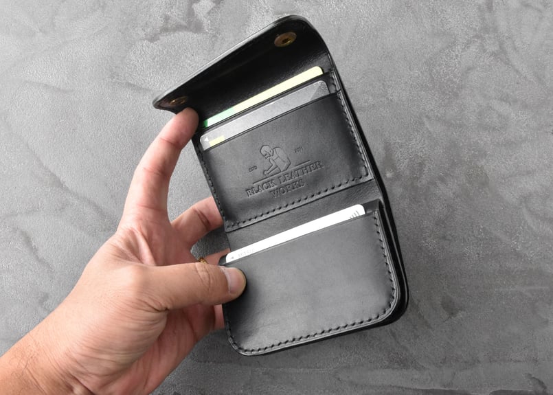 black leather works コンパクトウォレット CATEGORY COMPACT WALLET | BLACK LEATHER WORKS