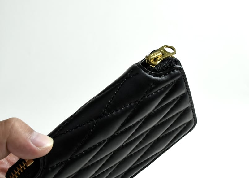 ADAMS middle wallet DIAMOND STITCH *受注生産 | BLA