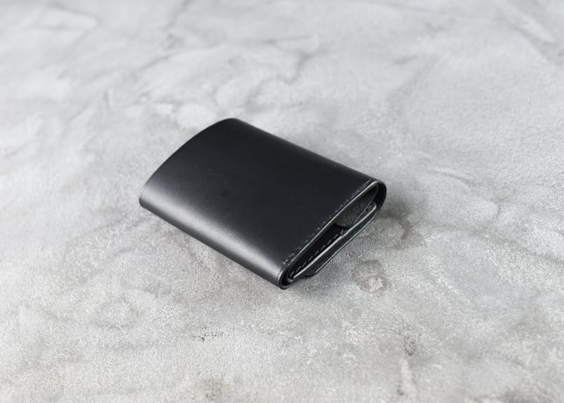 PETERSON ピーターソン ミニマムウォレット ITALIAN-SMOOTH | BLAC