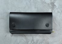 DRAKE ドレイク トラッカーロングウォレット ITALIAN-SCRATCH | BLAC