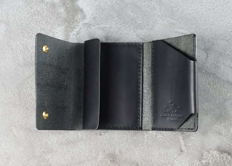 PETERSON ピーターソン ミニマムウォレット ITALIAN-SMOOTH | BLAC