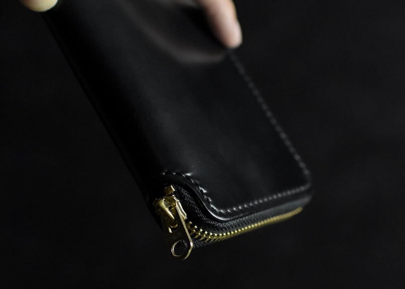 ADAMS middle wallet HORWEEN SHELL CORDOVAN *受注