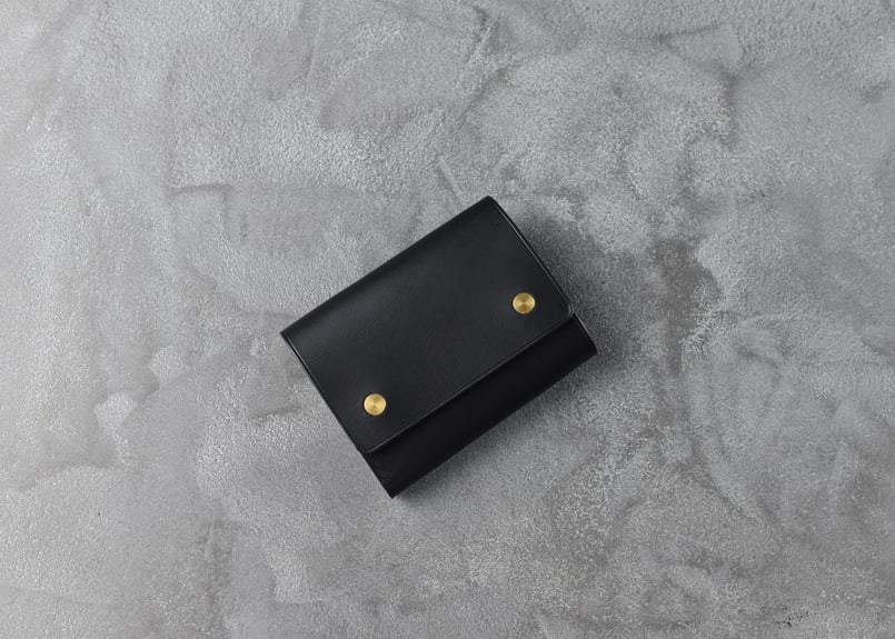 PETERSON ピーターソン ミニマムウォレット ITALIAN-SMOOTH | BLAC