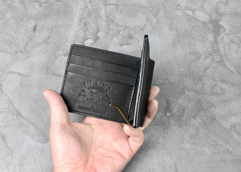 DURDEN2 ダーデン2 マネークリップ ITALIAN-SCRATCH | BLACK L