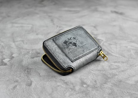 HARRISON ハリソン ラウンドジップミニウォレット ITALIAN-WAX