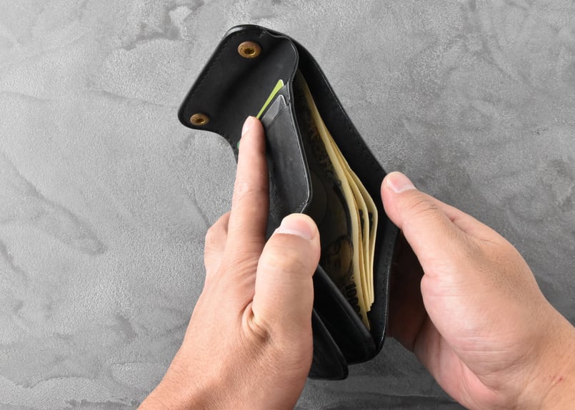 BELFORT ベルフォート コンパクトウォレット ITALIAN-SCRATCH | BLA