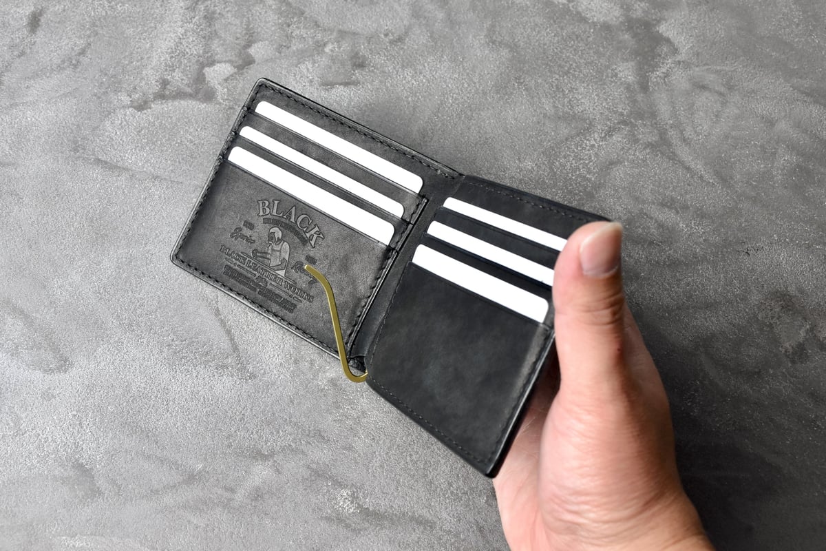 DURDEN2 ダーデン2 マネークリップ ITALIAN-SCRATCH | BLACK L