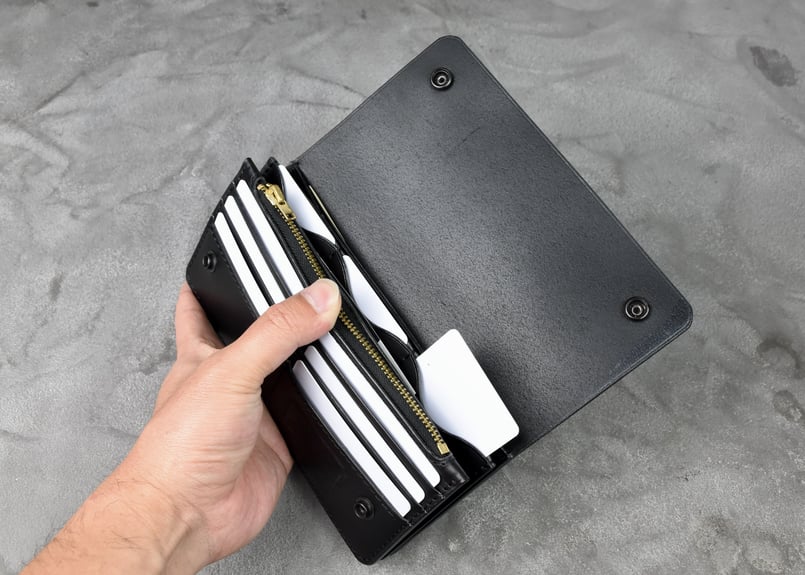 つん　トラッカーウォレット ロング イタリアンレザー ロング トラッカーウォレット Long Tracker Wallet < イタリアン