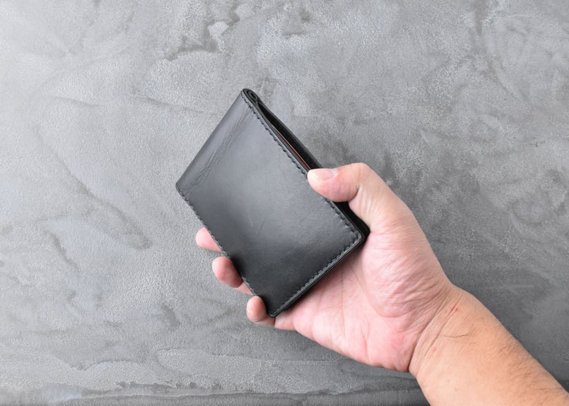 DURDEN2 ダーデン2 マネークリップ ITALIAN-SMOOTH | BLACK LE