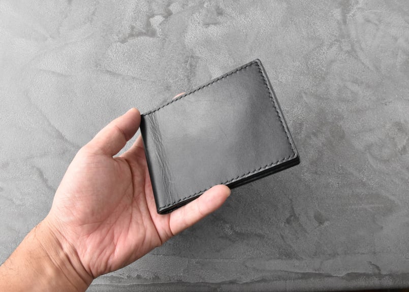 DURDEN2 ダーデン2 マネークリップ ITALIAN-SMOOTH | BLACK LE