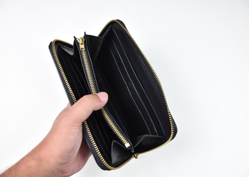 COSTELLO コステロ ラウンドジップロングウォレット ITALIAN-WAX*受注