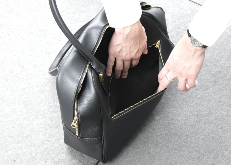 CAMPBELL キャンベル ボストンバッグ ITALIAN-SHRINK*受注生産 | BL