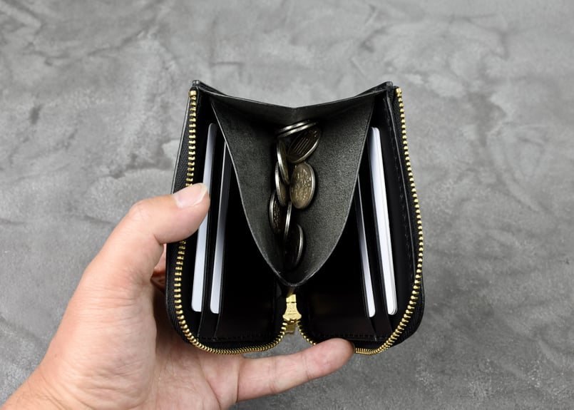 BLACK LEATHER WORKS ELEANOR3エレノア3 L-zip ELEANOR3 エレノア3 L-zip ウォレット ITALIAN-SMOOTH | BLA