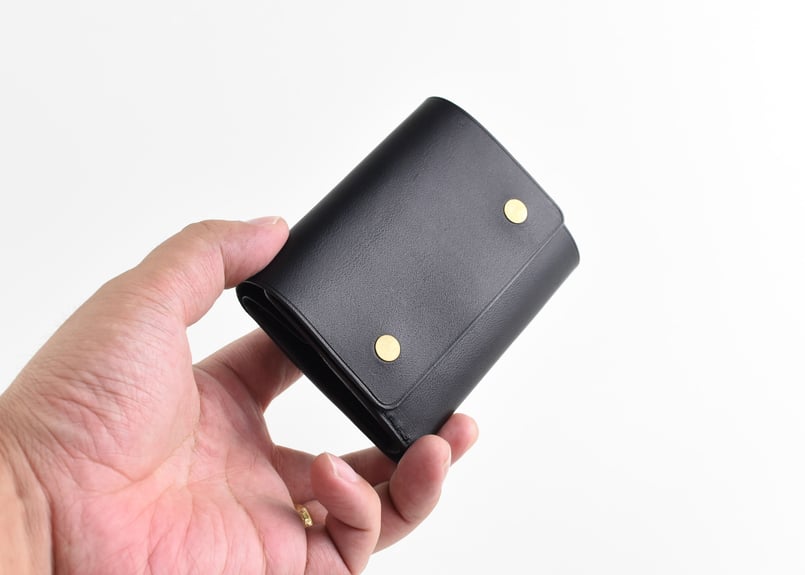 PETERSON ピーターソン ミニマムウォレット ITALIAN-SMOOTH | BLAC