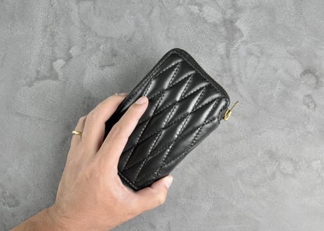 ADAMS middle wallet  L-Quilt type1 *受注生産