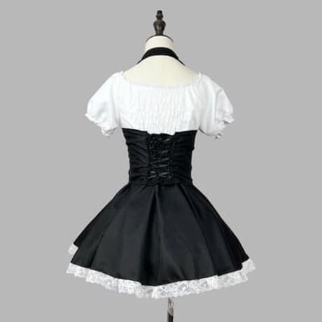 ★S～6L★lolita コスプレ メイド服 エプロン クラシカル ゴスロリ   大きいサイズ 3set     8081