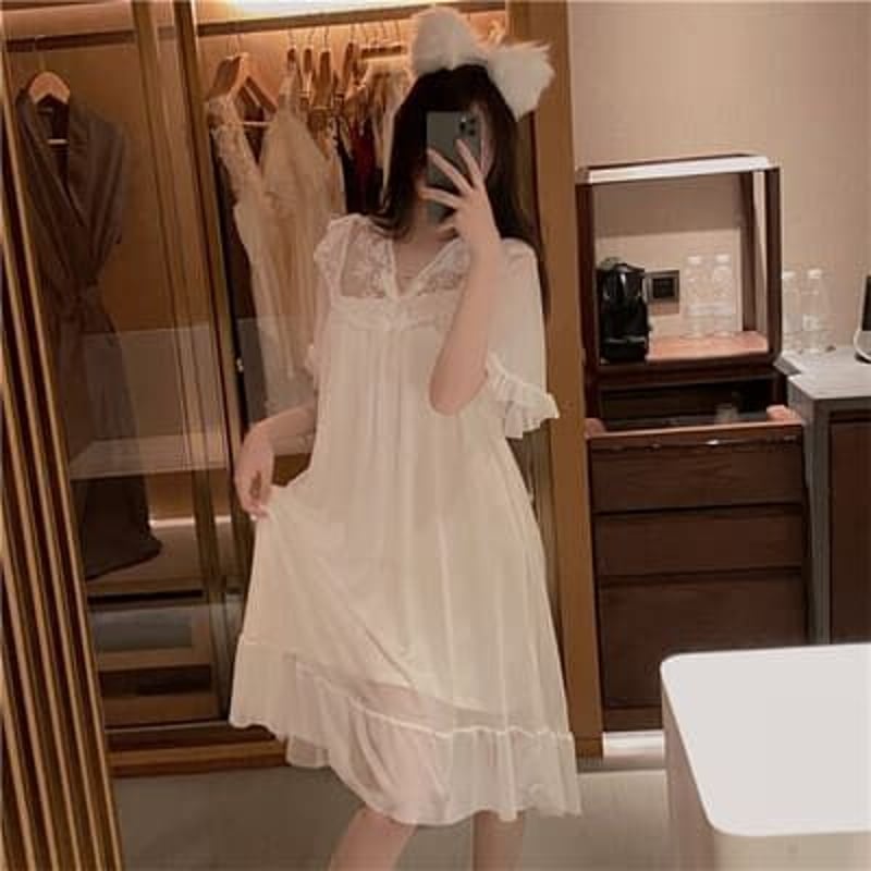 ☆プリンセススタイル ネグリジェ セクシー パジャマ 海外 2022051045