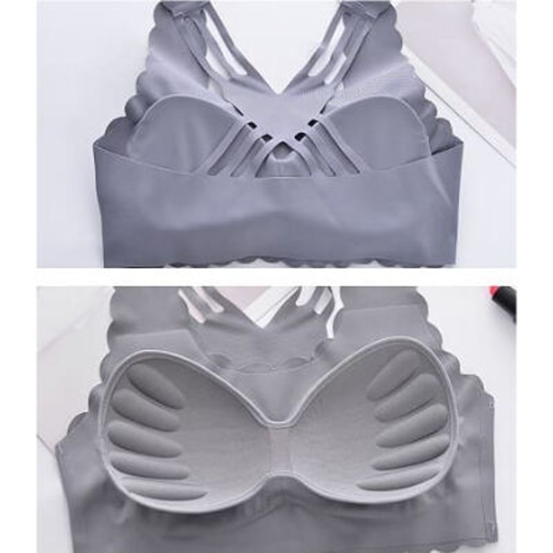 3枚セット ノンワイヤーブラ ブラジャー 育乳 呼吸できる ソフト