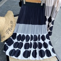 2色★春夏 スリム プリーツスカート 大きい裾 通勤 Aライン  海外 2022020922