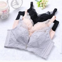 超薄！ノンワイヤーブラ ブラジャー 大きいサイズ育乳 ブラ 胸チラブロック 脇肉スッキリ   368