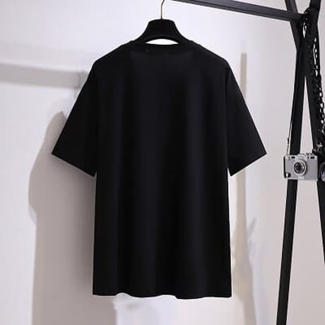 ★3L~7L★ぽっちゃりさん オシャレ重ねる風　レース切替 Tシャツ   62244