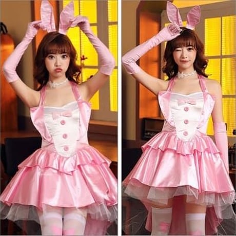 2色※M～３L※ハロウィン特集 　３set　精霊　ウサギ Cosplay ハロウィン衣装      -1670