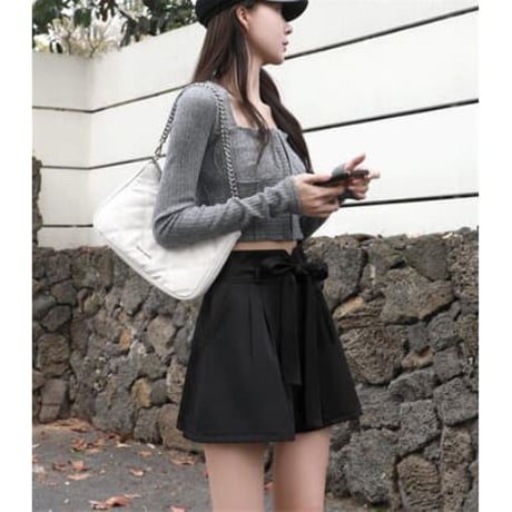2色★S～2XL★ ゆったりする ハイウエスト シフォン カジュアル スリム    海外   2022052021