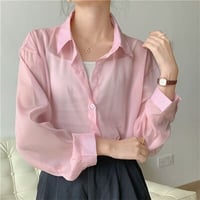 3色★日焼け防止服 長袖 シャツ シフォンブラウス   海外    2022072907