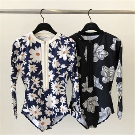 2色★M～XL★ウェットスーツ 長袖 水着 タイト サーフィン お出かけ ダイビング    海外   2022040924