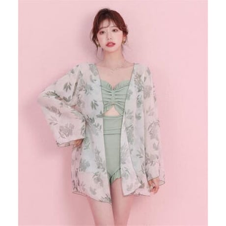★M～XL★ワンピース水着 温泉 スカート ボクサー 水着 オシャレ   海外   2022032506