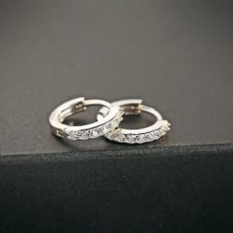 プラチナ仕上 シルバー925 お呼ばれ 上品   E052