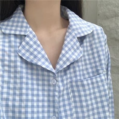 ファッション 長袖 トップス ワイドパンツ 秋 カップル パジャマ ロングパンツ   海外   [F]    2020100531