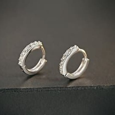 プラチナ仕上 シルバー925 お呼ばれ 上品   E052